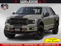 Ford F-150 - 5.0 V8 4X4 | MAT OLIVE GREEN | ZEER DIK | CAMERA | 3500KG | PANORAMA | LEDER | GO RHINO ROLLBAR | CRUISE CONTROL | PRINS LPG | BAKFLIP COVER | Deze pick-up is leverbaar met zowel een groot rijbewijs (C) als een klein rijbewijs (B). Laat ons weten wat jouw