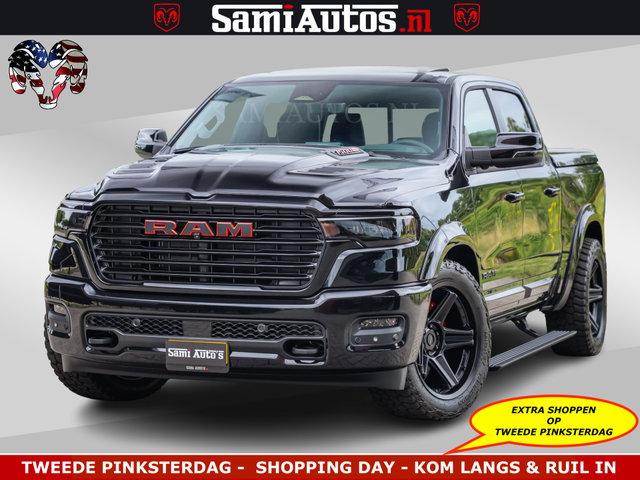 Dodge Ram 1500 - Night Premium | Full Option | De Meest Luxe Pick-Up in zijn Klasse | Comfortabele Dubbele Cabine met Royale 5 Zitplaatsen | BPM vrij | Nu Leverbaar uit Voorraad | Voorraad Nr 2287 - 3384