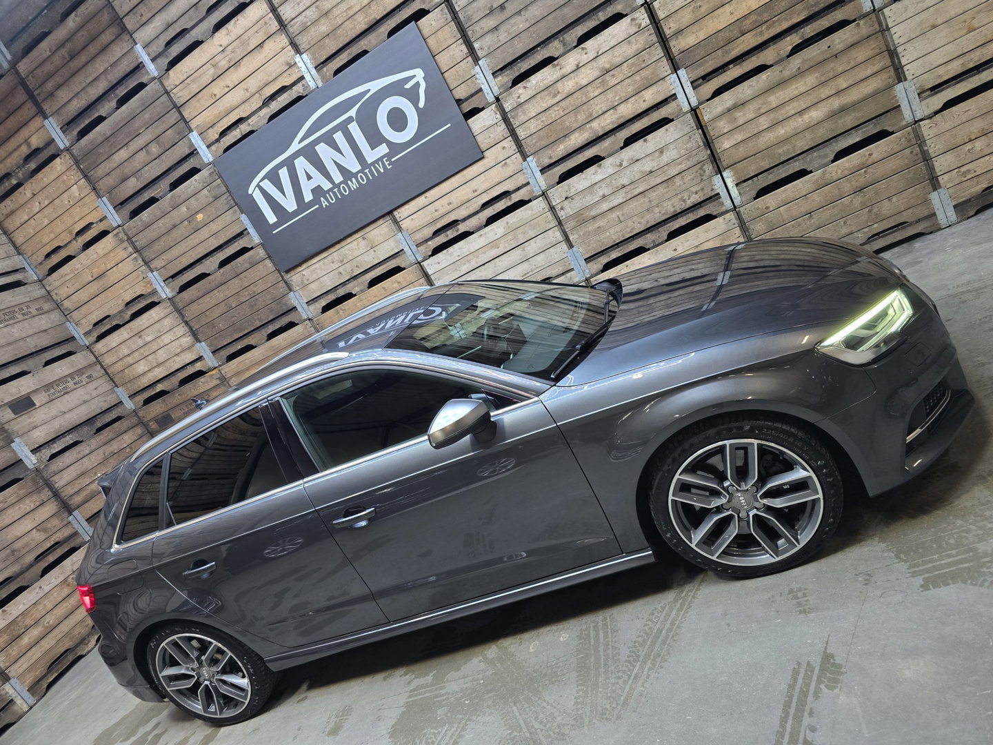 Audi A3 Sportback 2.0 TFSI S3 quattro Pro Line Plus Daytonagrijs S-Tronic