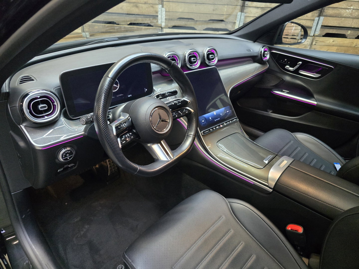 Mercedes-Benz C-Klasse Estate 300 e AMG Line Laser Leder 360 Carplay Navi Clima LM