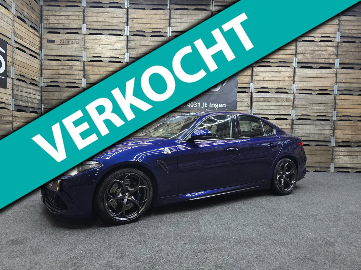 Alfa Romeo Giulia 2.9 V6 Quadrifoglio Bi Xenon Navi Clima Cruise A.S. 19"LM Trofeo 510 PK!