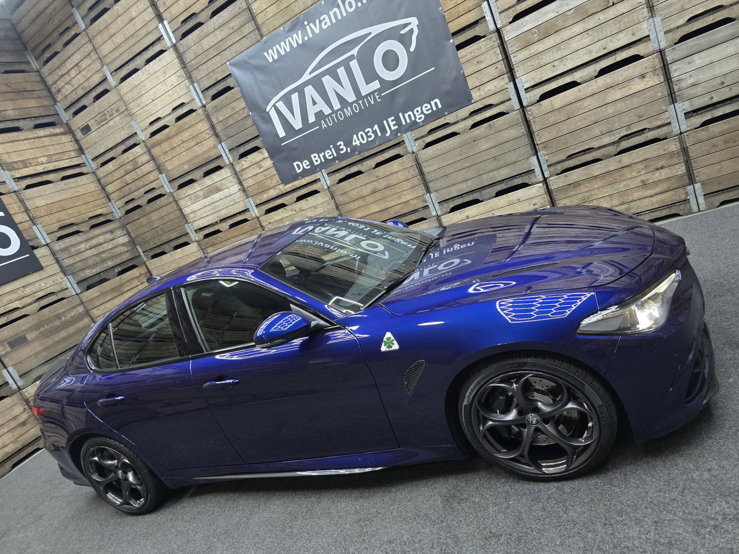 Alfa Romeo Giulia 2.9 V6 Quadrifoglio Bi Xenon Navi Clima Cruise A.S. 19"LM Trofeo 510 PK!