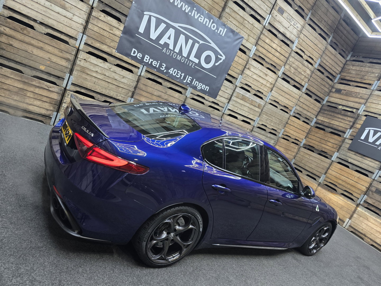 Alfa Romeo Giulia 2.9 V6 Quadrifoglio Bi Xenon Navi Clima Cruise A.S. 19"LM Trofeo 510 PK!