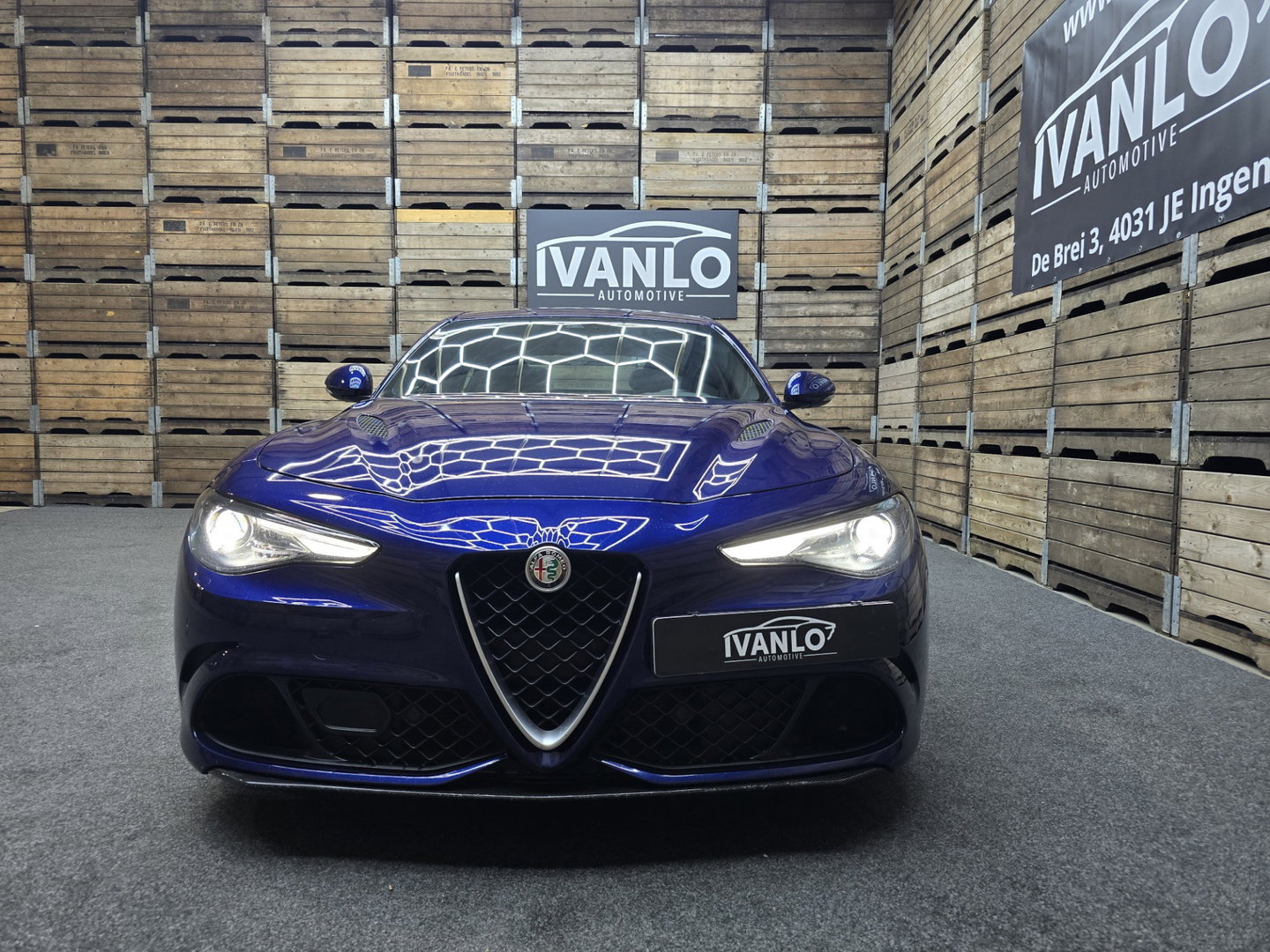 Alfa Romeo Giulia 2.9 V6 Quadrifoglio Bi Xenon Navi Clima Cruise A.S. 19"LM Trofeo 510 PK!
