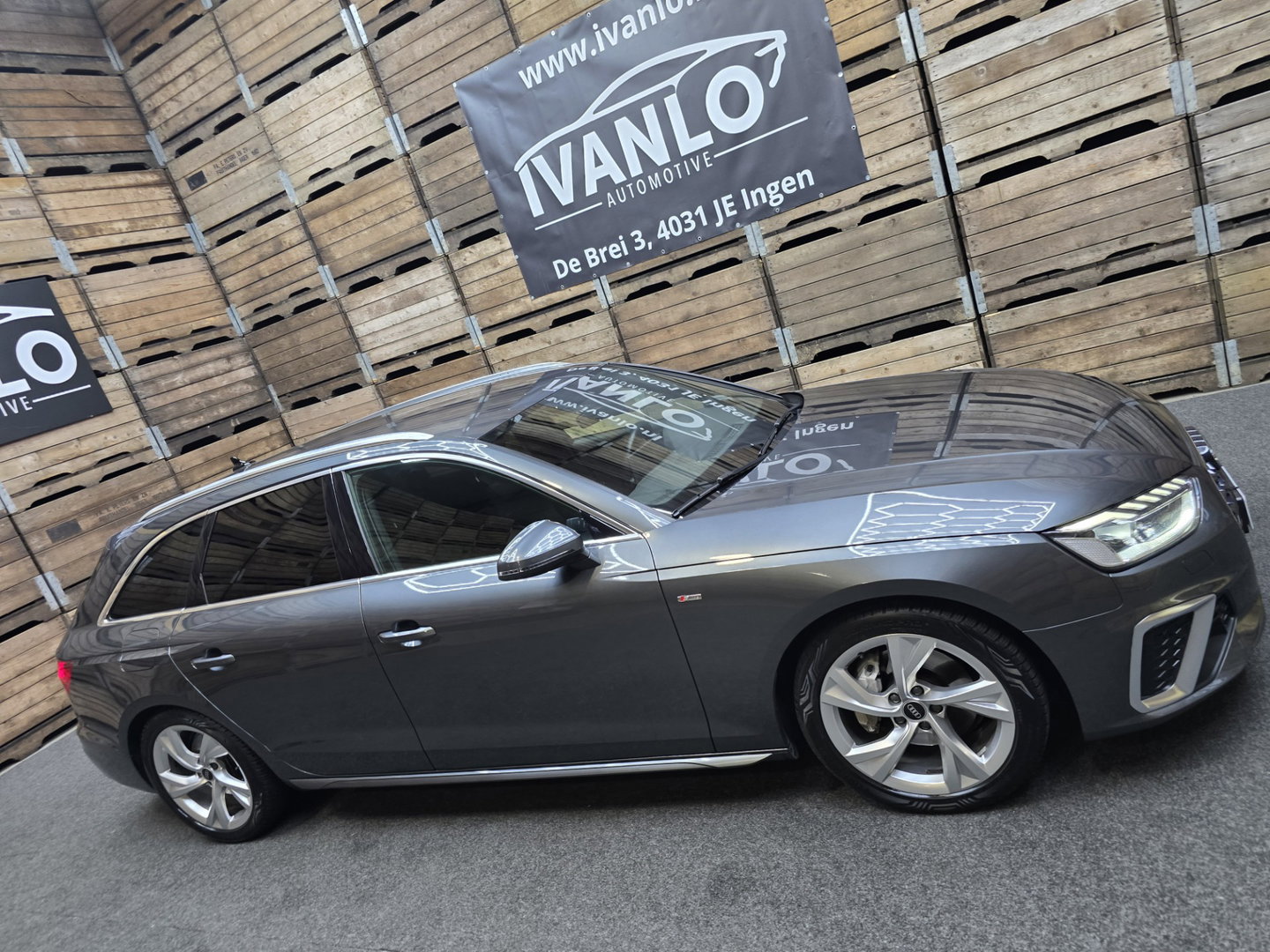 Audi A4 Avant 40 TFSI S edition 3x Sline Navi Clima Led Matrix Trekhaak LM