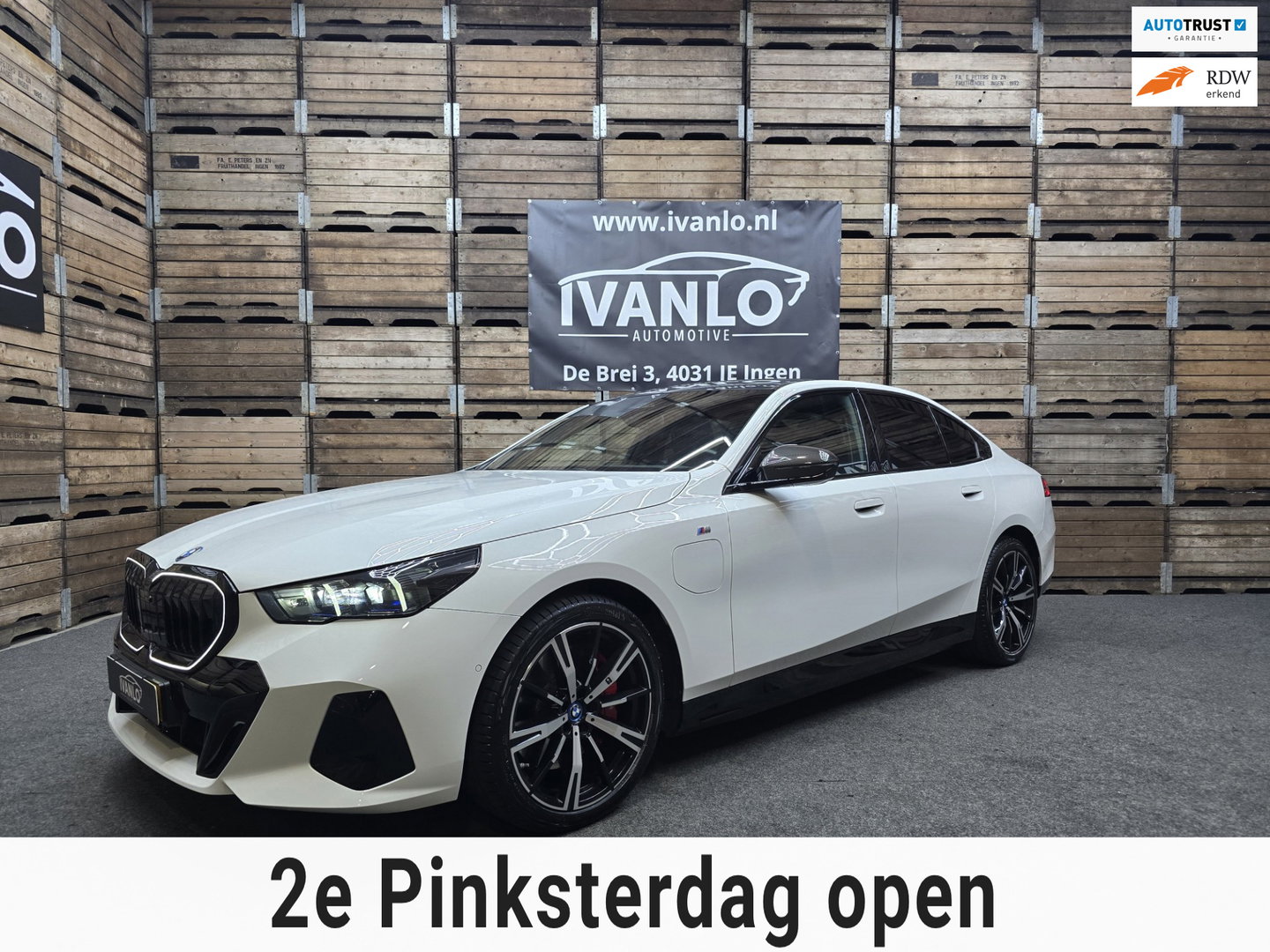 BMW 5 Serie 550e xDrive M Sport Pro Innovatie Pano HUD Carbon VCP 360 20"LM