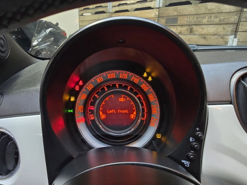 Fiat 500C 1.0 Hybrid Dolcevita Climate control leder Carplay DAB+ Achtersensoren 15''LM