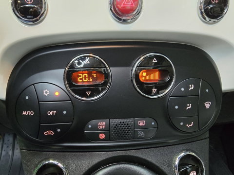 Fiat 500C 1.0 Hybrid Dolcevita Climate control leder Carplay DAB+ Achtersensoren 15''LM