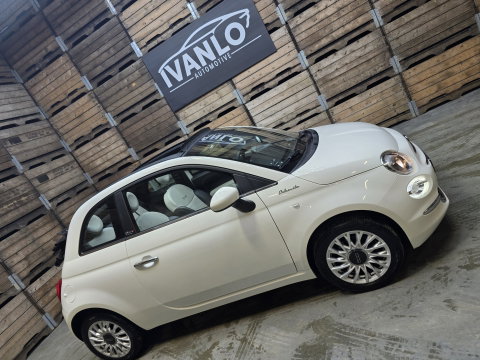 Fiat 500C 1.0 Hybrid Dolcevita Climate control leder Carplay DAB+ Achtersensoren 15''LM