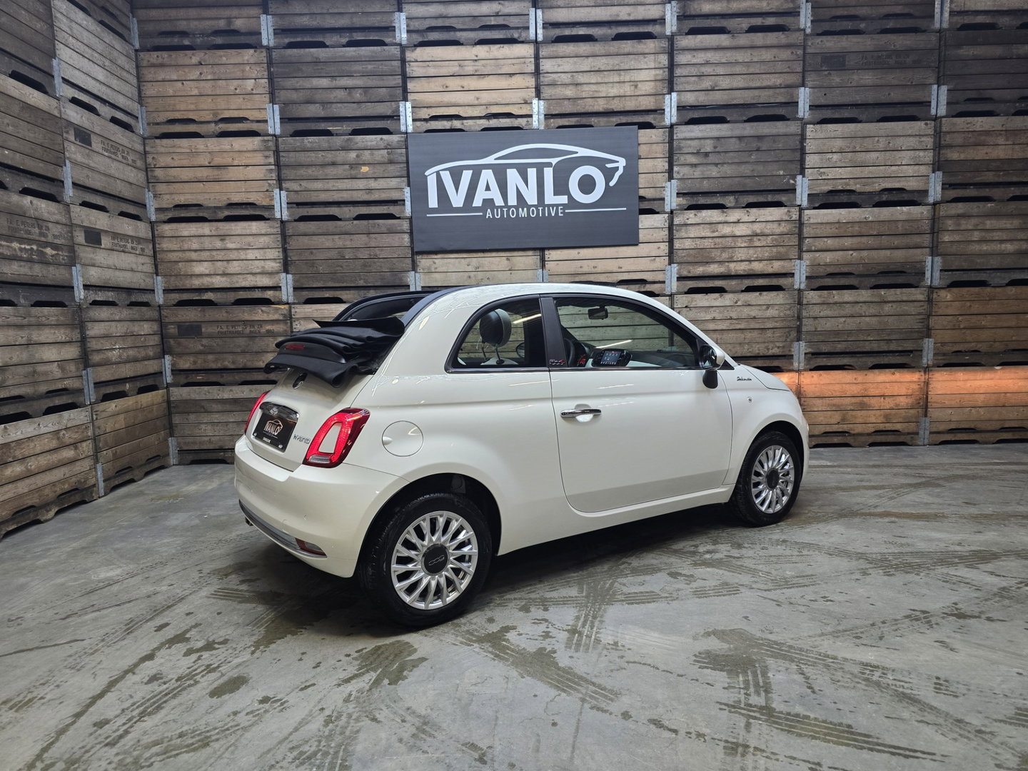 Fiat 500C 1.0 Hybrid Dolcevita Climate control leder Carplay DAB+ Achtersensoren 15''LM
