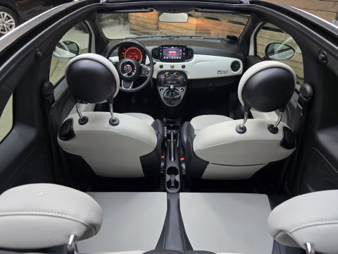 Fiat 500C 1.0 Hybrid Dolcevita Climate control leder Carplay DAB+ Achtersensoren 15''LM