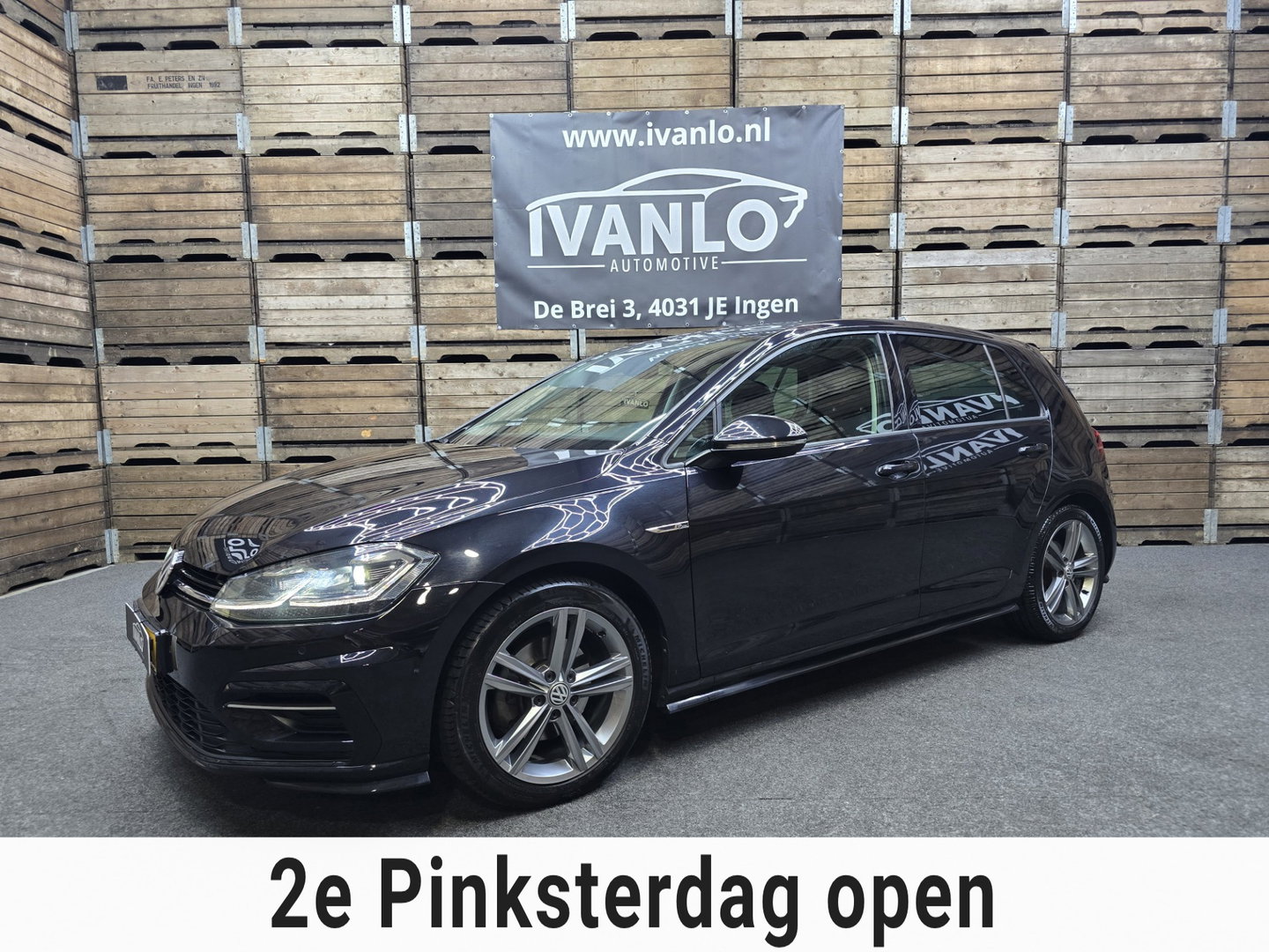 Volkswagen Golf 1.4 TSI R-Line Highline VCP LED Matrix Clima Carplay Navi 17"LM