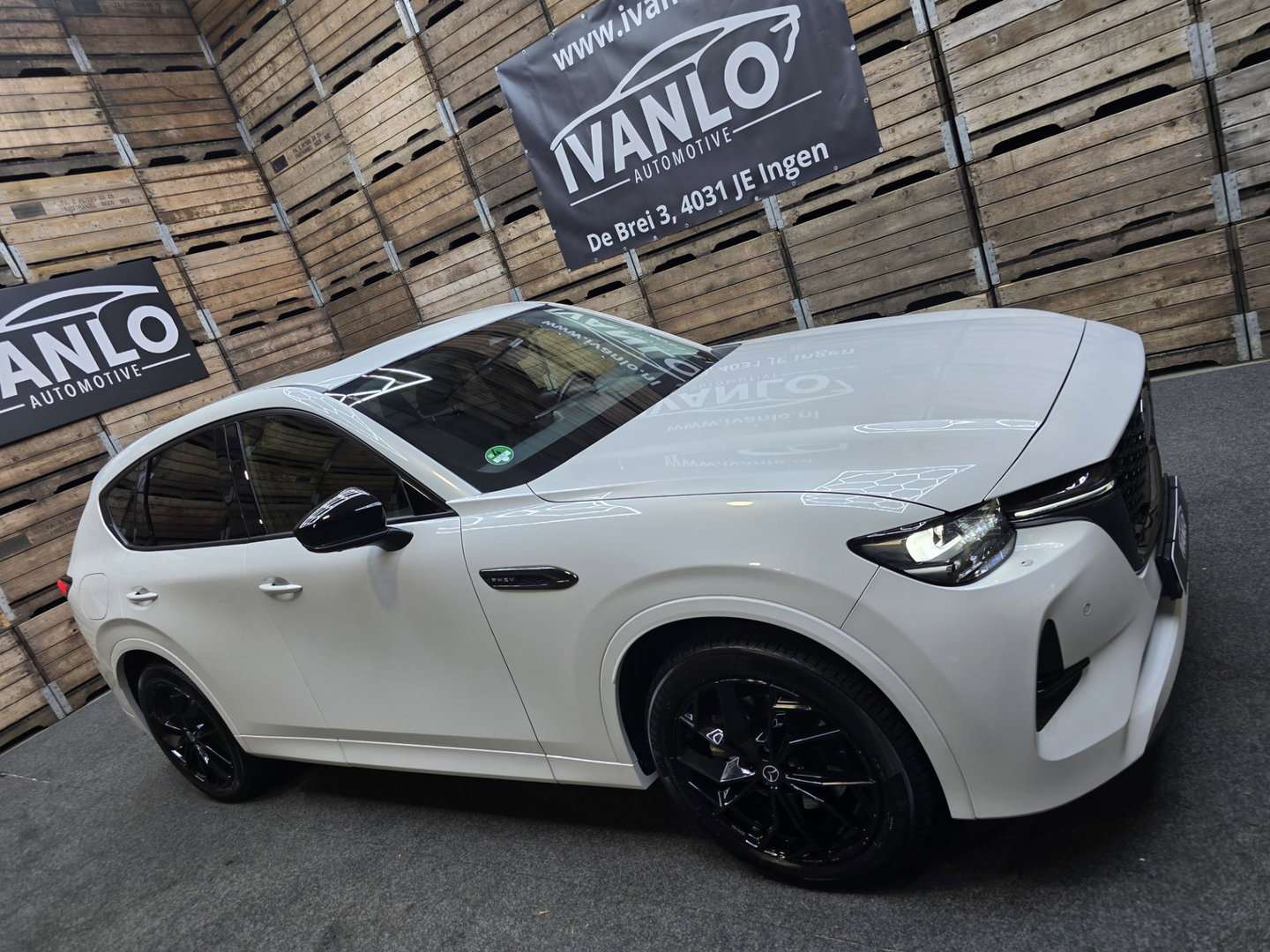 Mazda CX-60 2.5 e-SkyActiv PHEV Homura 360 Pano LED Leder Carplay Trekhaak 20"LM