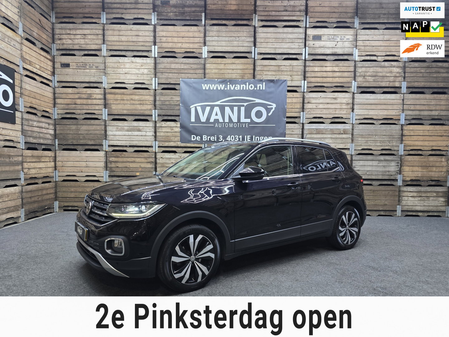 Volkswagen T-Cross 1.0 TSI Style 1.0 TSI Style Navi Clima LM Trekhaak VCP Cruise 116 PK!