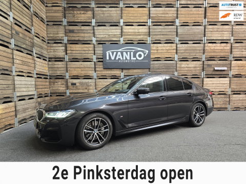 BMW 5 Serie 530d Business Edition Plus M-Sport Laser Led Pano Leder HUD Clima Cruise 18"LM