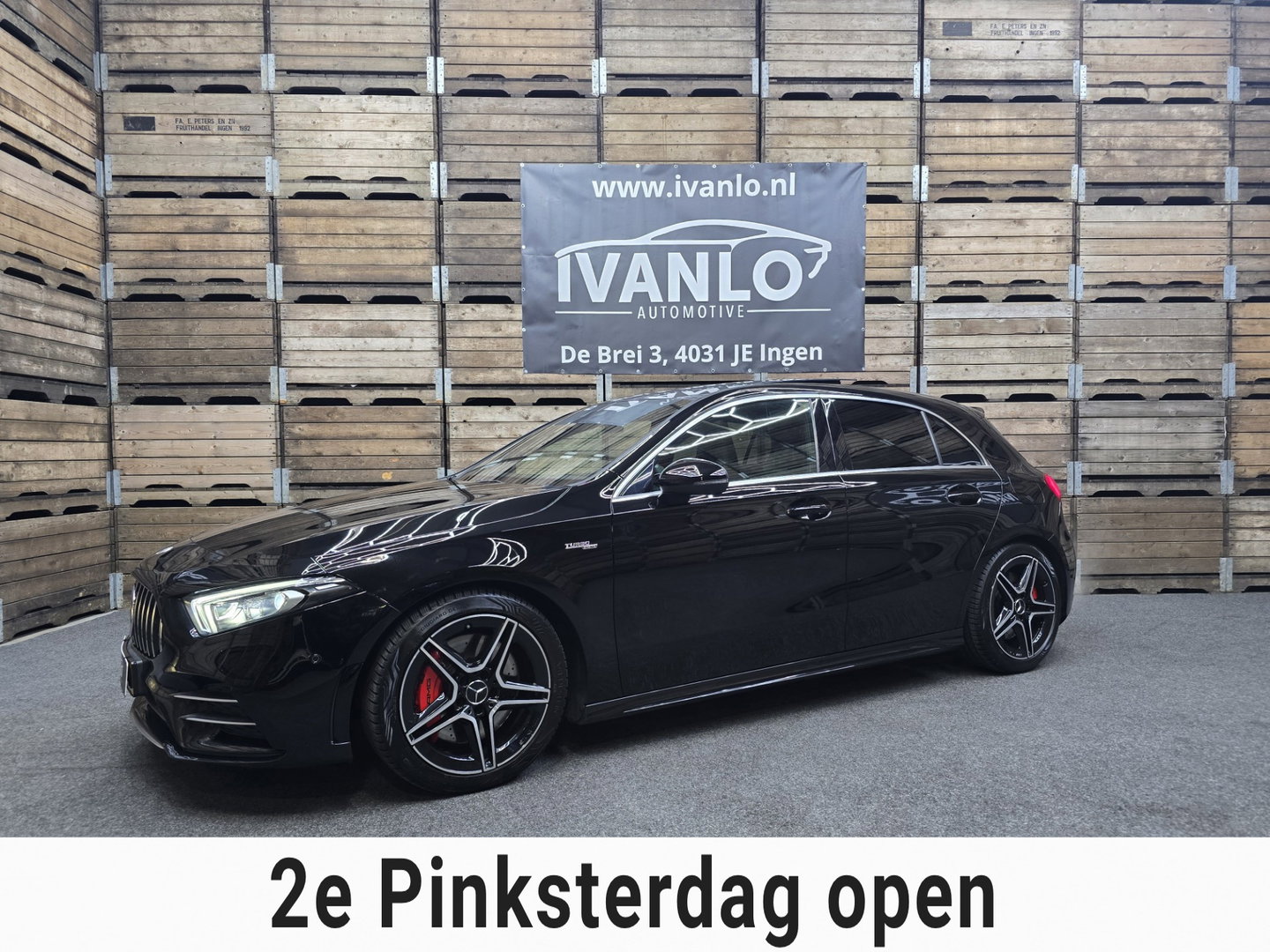 Mercedes-Benz A-Klasse AMG 35 4MATIC Premium Pano Sfeer Camera Navi LM Trekhaak