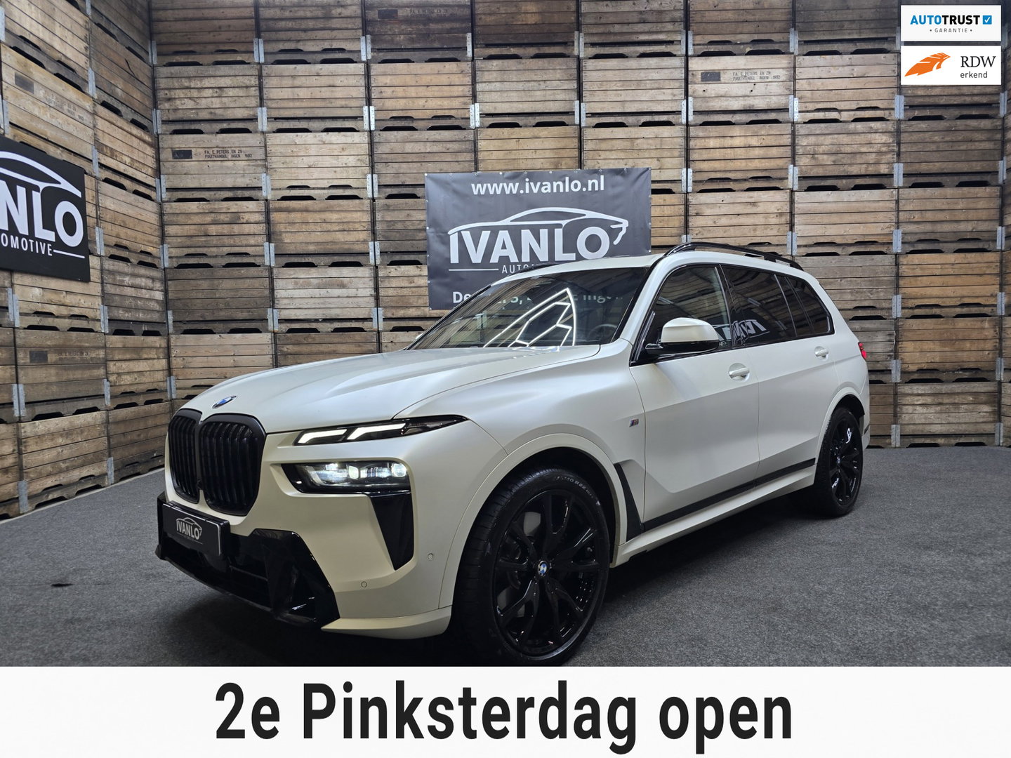 BMW X7 4.0 D M Sport Pano Softclose Ambiente Camera Leder Navi Carplay 22"LM