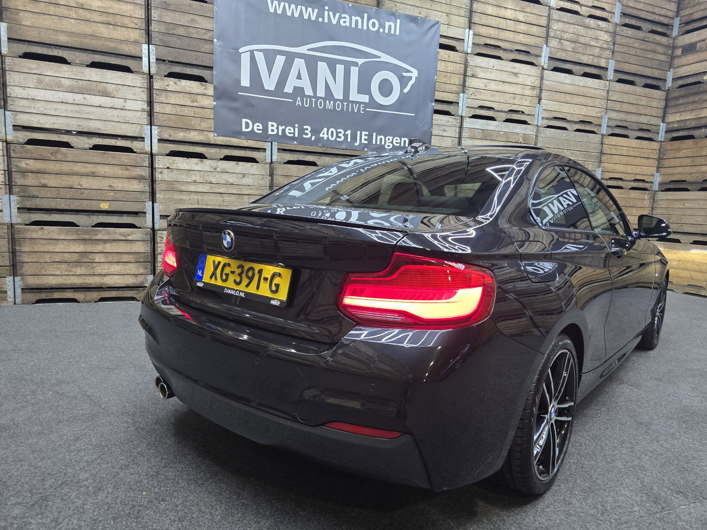 BMW 2 Serie Coupé 220i High Executive M Performance Sport Leder Memory Schuif/kantel dak 18"LM