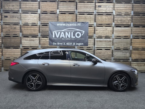 Mercedes-Benz CLA-Klasse Shooting Brake 200 Business Solution AMG MATT GRIJS Pano Camera Sfeer Navi LM