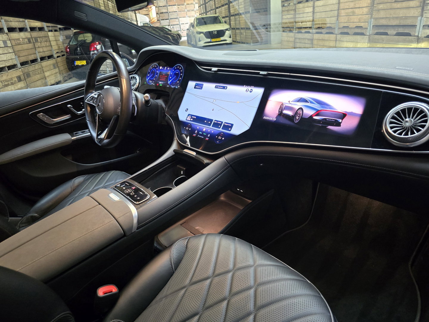 Mercedes-Benz EQS 580 4MATIC AMG Line 108 kWh Hyper B&O Pano Navi Full Option!! NL BTW AUTO!!