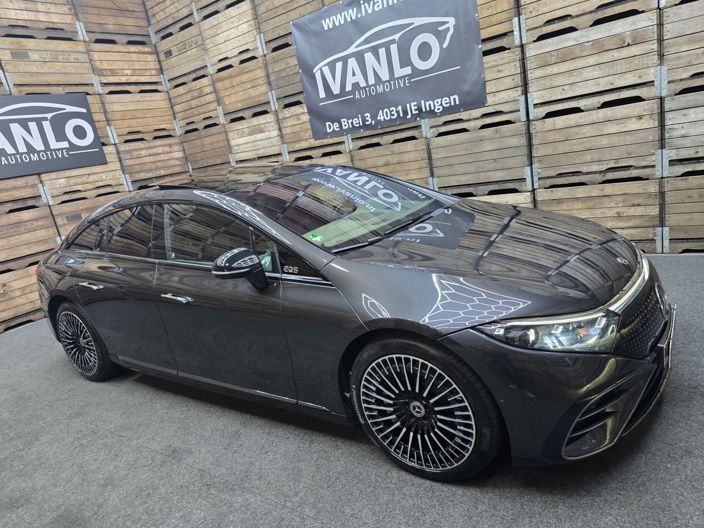 Mercedes-Benz EQS 580 4MATIC AMG Line 108 kWh Hyper B&O Pano Navi Full Option!! NL BTW AUTO!!