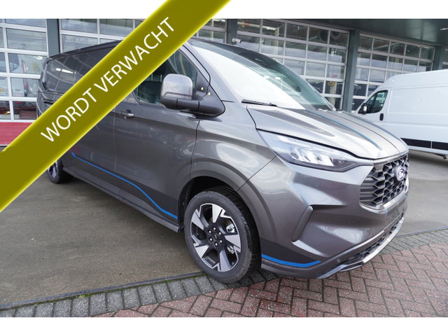 Ford E-Transit - Cust. L2H1 Sport 218PK Automaat Schuifdeur links en rechts Airco | adap.cruise | Navi | 360 camera | 19"Lm velgen