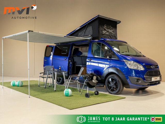 Ford TRANSIT CUSTOM - / 131pk / Amigo / Half leder / Trekhaak / Zonnepaneel