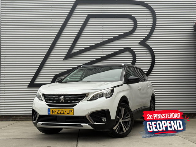 Peugeot 5008 - 1.2 PureTech Allure 1e Eigenaar|Navi|Clima|Trekhaakl|D-riem v.v in 2021|PDC V+A|Cruise|7-zits|APK tot 02-2027