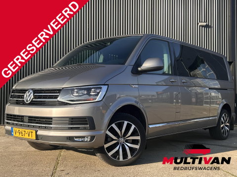 Volkswagen Caravelle 199PK L2H1 DC Highline Transporter BOM VOL | PANO | ELECTRISCHE SCHUIFDEUREN LINKS EN RECHTS | STANDKACHEL MET APP | LED