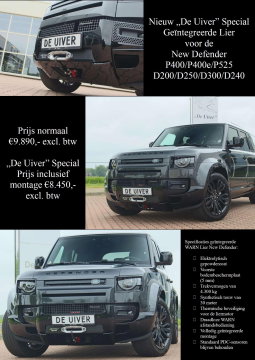 Land Rover Defender 2.4 TD 90 SW De Uiver Special + Airconditioning incl. Full Opties