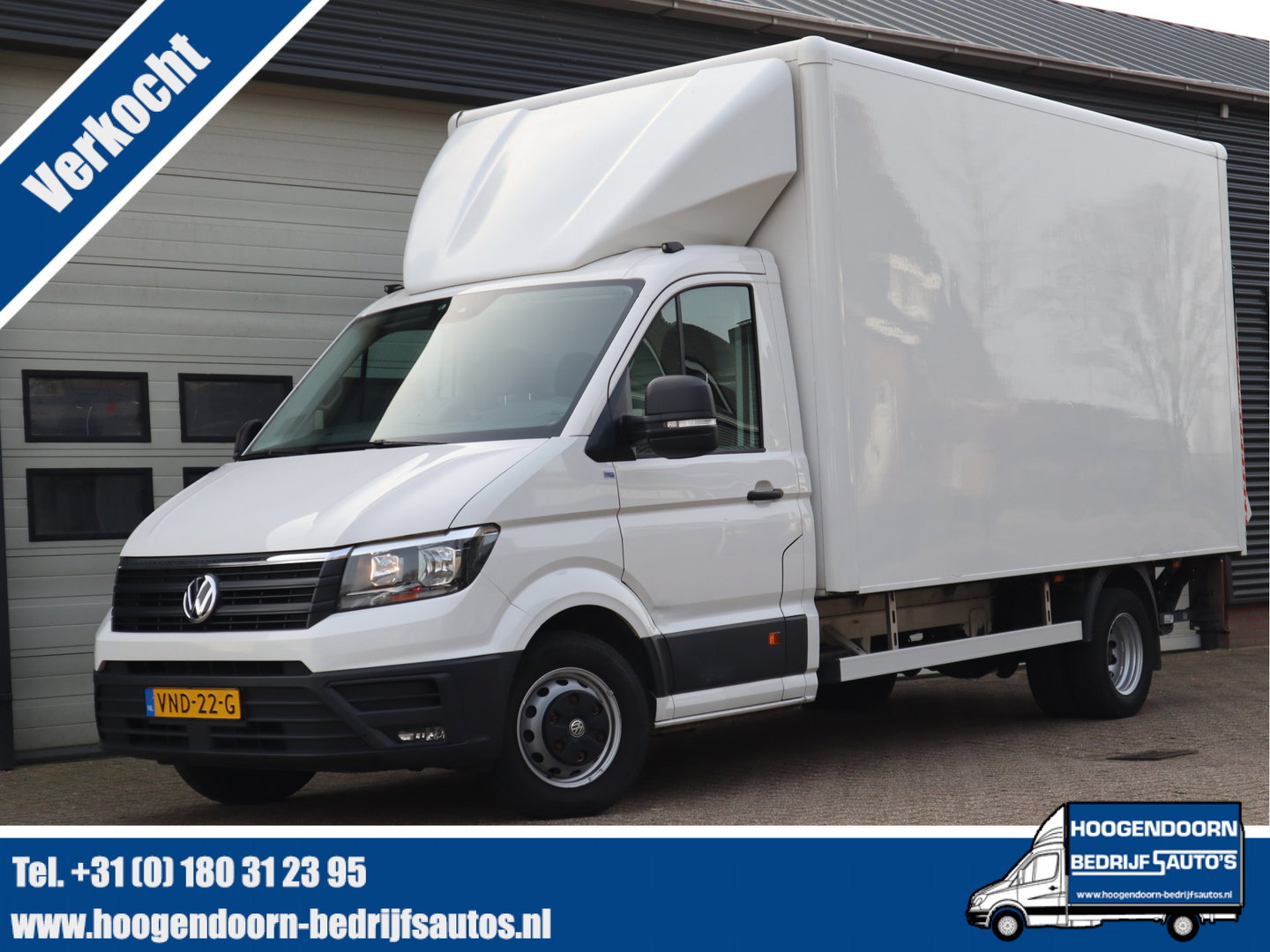 Volkswagen Crafter 50 2.0 TDI 177pk DSG-Automaat - N1 - Bakwagen Laadklep Meubelbak