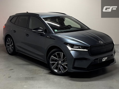 Škoda Enyaq iV 60 Sportline SOH 87% Carplay Camera Sfeerver. Stoel/Stuur verwarming
