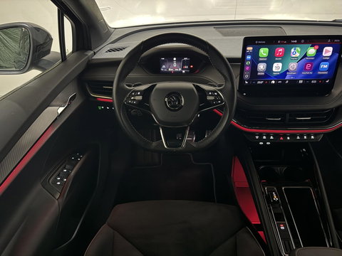 Škoda Enyaq iV 60 Sportline SOH 87% Carplay Camera Sfeerver. Stoel/Stuur verwarming