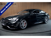 Mercedes-Benz S-Klasse - Coupé AMG 63 4Matic Panorama Nightvision HUD Burmester MB Parfum Stoelventilatie Niveauregeling Softclose 20'' LM velgen Distronic 360 Camera Keyless Navi Leer PTS Massagestoelen Memory seats Elektr. verstelbare stuur Elektr. achterklep