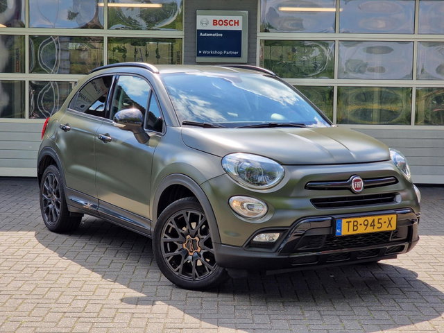Fiat 500X - Cross 1.4 Turbo MultiAir S-Design Cross mat-green|Bi-Xenon|Trekhaak|Clima|