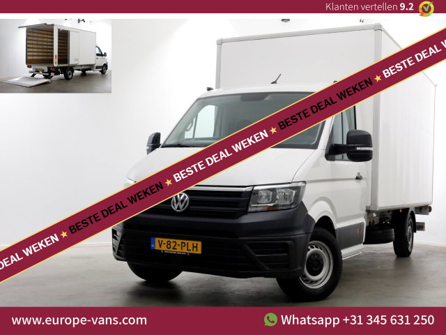 Volkswagen Crafter - 35 2.0 TDI 140pk Bakwagen met laadklep en zijdeur 03-2022