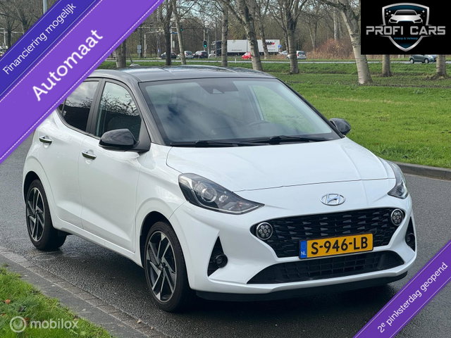 Hyundai i10 - 1.0 Automaat Airco Carplay Stoel&Stuurverwarming Camera Pdc