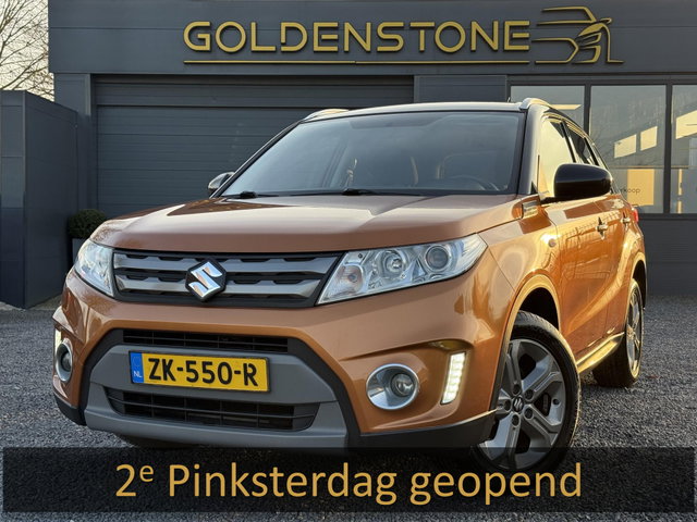 Suzuki Vitara - 1.6 Exclusive Navi,Camera,Stoelverwarming,120pk,Clima,Cruise,Lm velgen,2e Eigenaar,Apk tot 06-2027