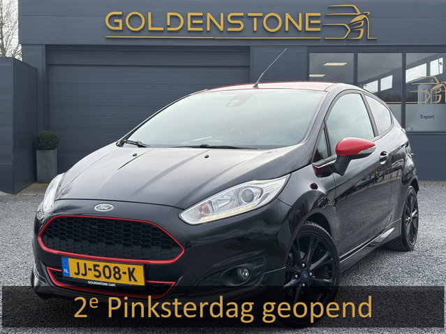 Ford Fiesta - 1.0 EcoBoost Black Edition 141pk,Navi,Pdc,D-riem net vv,Clima,Cruise,Lm velgen,N.A.P,Apk tot 01-2027