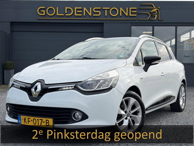 Renault Clio - Estate 0.9 TCe Limited 2e Eigenaar,Navi,Trekhaak,Airco,Cruise,Pdc,Lm velgen,N.A.P,Net beurt gehad,Apk tot 08-2026