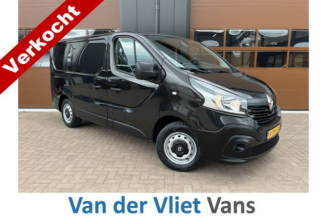 Renault Trafic - 1.6 dCi 126pk E6 Comfort 3p Lease €219 p/m, 2x Schuifdeur, Airco, PDC, Cruise controle, Onderhoudshistorie aanwezig