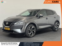 Nissan QASHQAI - 1.3 MHEV DIG-T 158pk Xtronic Tekna+ Navigatie Apple Carplay/Android Auto Parkeersensoren 360 camera Adaptive cruise control Elektrisch panoramadak achterklep en bestuurderstoel Stoel-en stuurverwarming