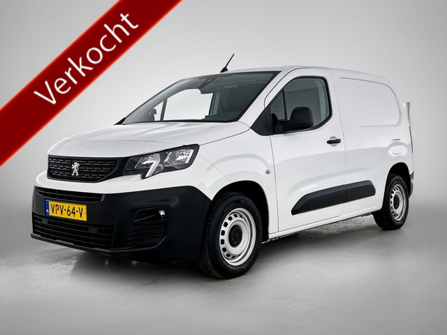 Peugeot Partner - 1.2 Benzine 111PK Euro6 Premium / Airco / Navigatie / Cruise-ctr. / Schuifdeur + Raam / Radio multimedia / Apk nieuw
