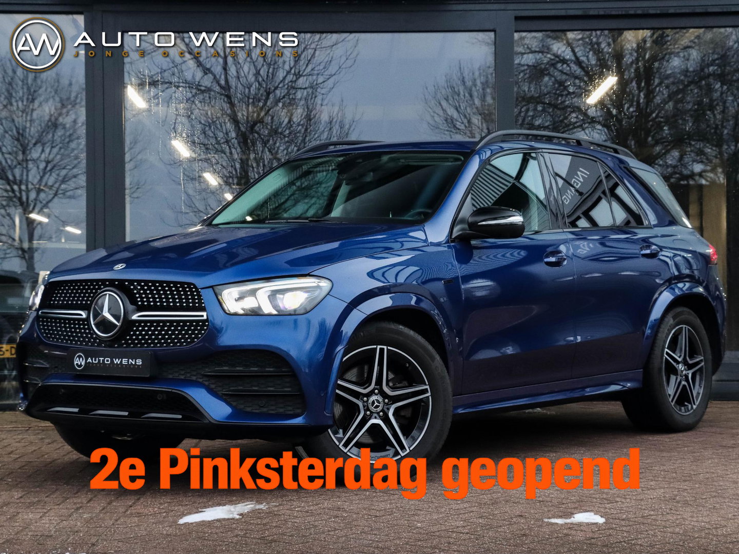 Mercedes-Benz GLE 350 e 4MATIC SoH 96% AMG Night Trekhaak 1e eig. Brilliant Blue