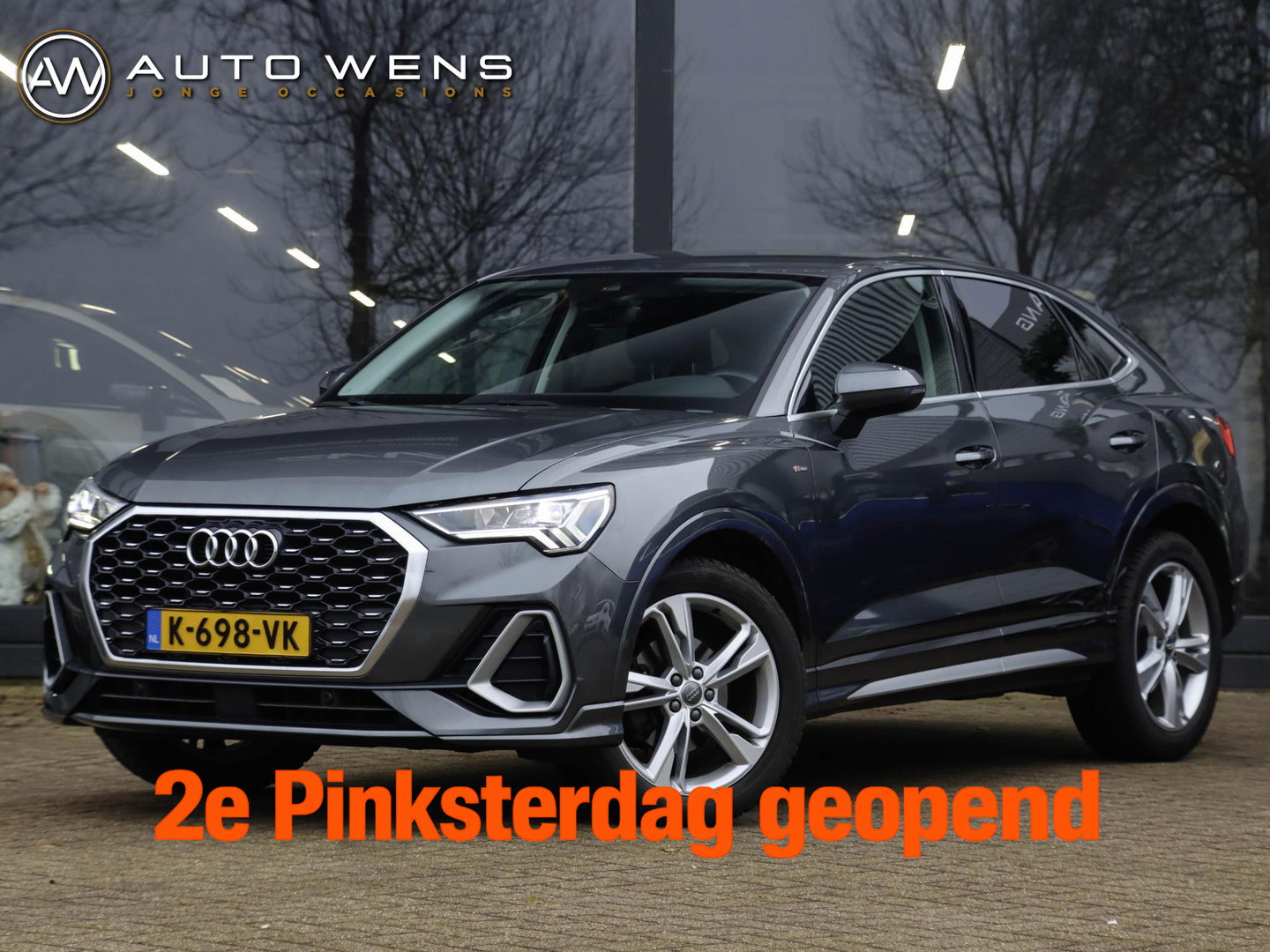 Audi Q3 Sportback 35 TFSI S-Line Automaat Adaptive Cruise Daytonagrijs 19 inch