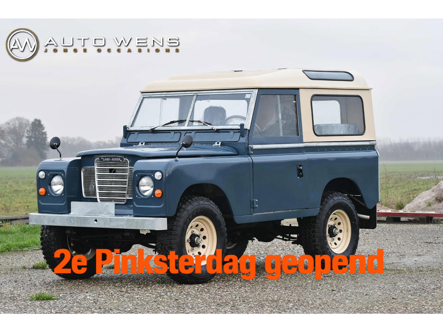 Land Rover 88 Series III Diesel Santana | Hardtop | Compl. gerestaureerd | Oldtimer | BTW verrekenbaar!