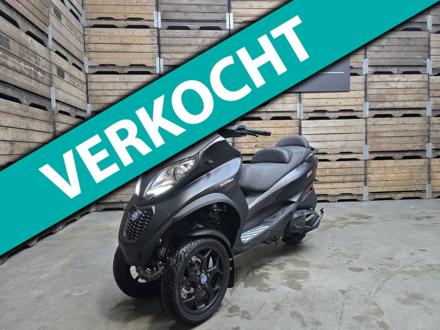 Piaggio Scooter 500 MP3 HPE Sport Advanced Stuurverwarming en achteruit! B-Rijbewijs!!
