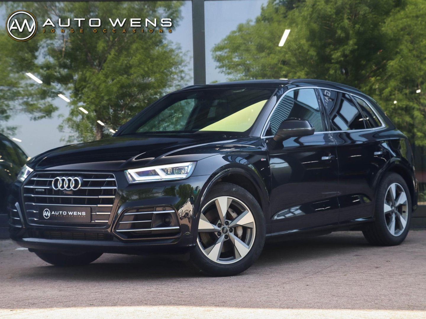 Audi Q5 55 TFSIe Quattro 367pk S-Line Panodak Luchtvering Trekh. 360 Cam