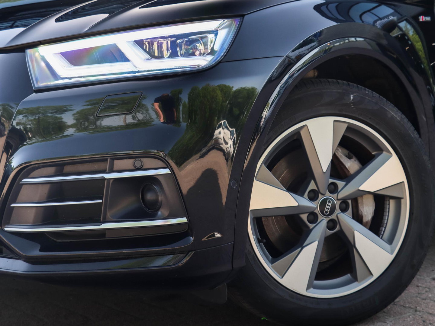 Audi Q5 55 TFSIe Quattro 367pk S-Line Panodak Luchtvering Trekh. 360 Cam