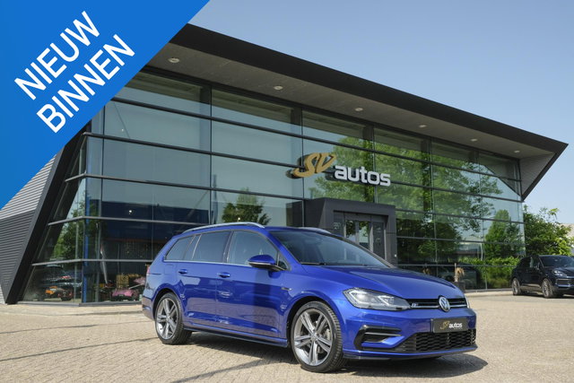 Volkswagen Golf - Variant 1.5 TSI DSG 150pk R-Line Lapis blue Camera Navi Discover Pro LED koplampen